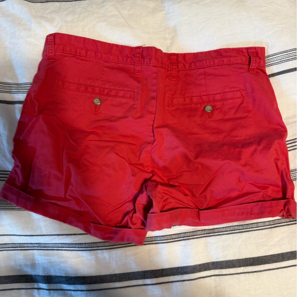 GAP Red Cargo Shorts Relaxed Style